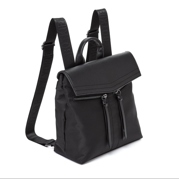 NWT Botkier black Trigger Mini nylon backpack - Picture 11 of 14